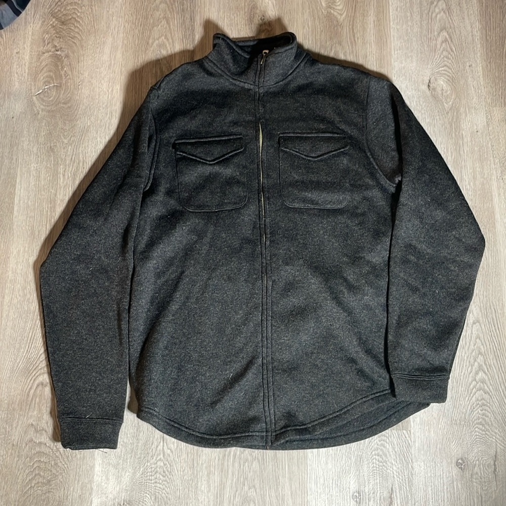 Men’s Black Weatherproof Quarter Zip Sweater